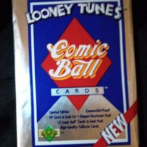 Looney Tunes Comic Ball Cards 99 Card Set Vintage